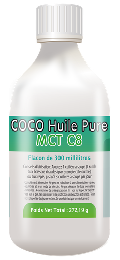 [931] Huile Coco Pure MCT C8 Oil
